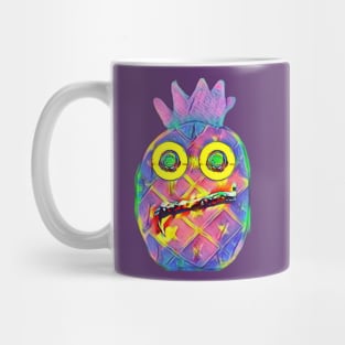 Ring-eyed pineapple pastels Mug